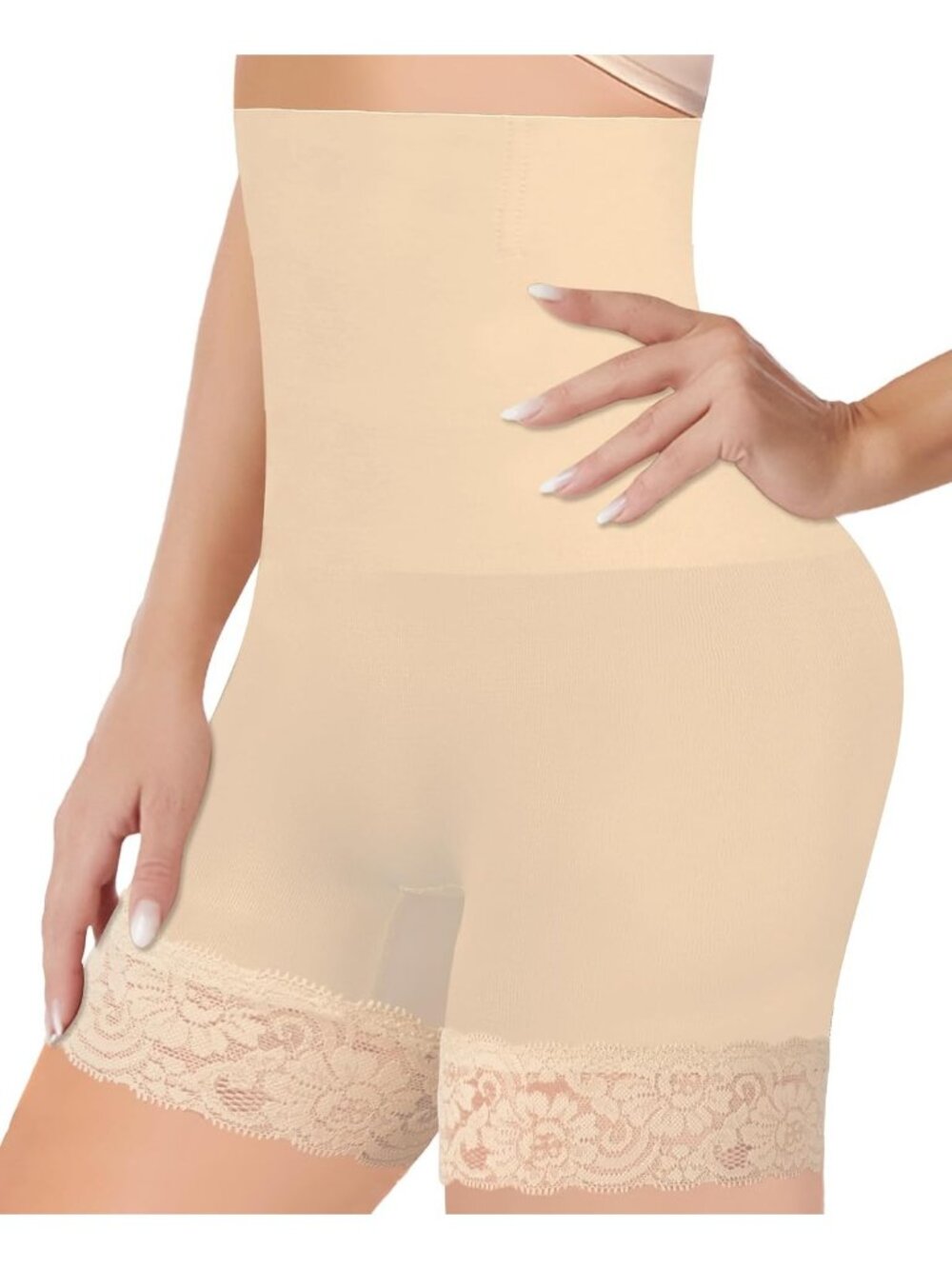 High Waist Skinny Tummy Shapewear Shorts Body Shaper Seamless Shorts Underdress